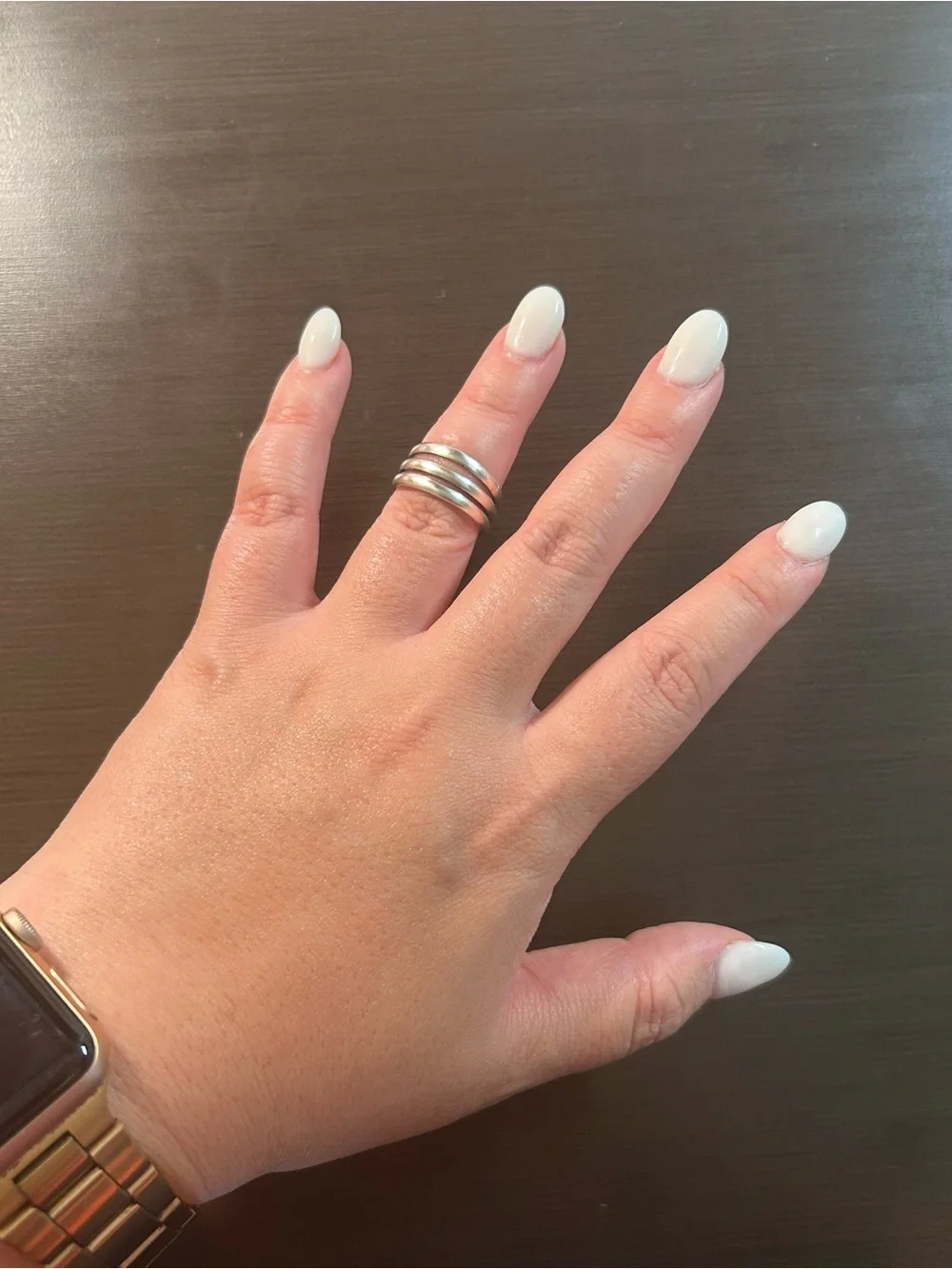 Sterling Silver Triple Band Ring